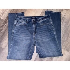 Flag & Anthem Mens Premium Denim Straight Leg Jeans Blue 33x32